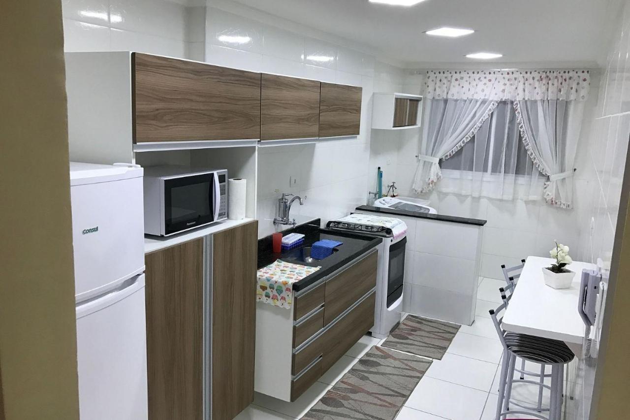 Apartamento No Canto Do Forte, Luxuoso E Confortavel, 2 Suites, Varanda Gourmet Πράια Γκράντε Εξωτερικό φωτογραφία