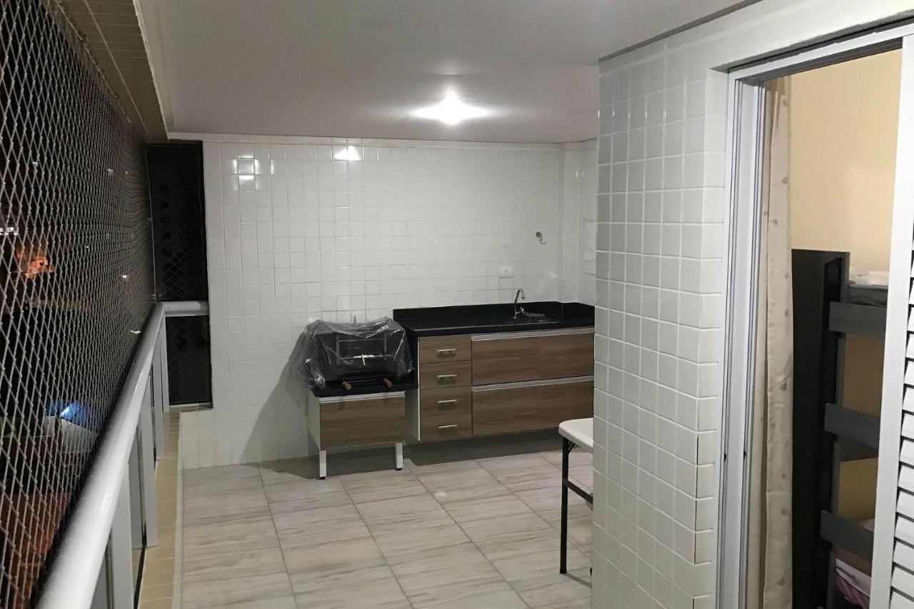 Apartamento No Canto Do Forte, Luxuoso E Confortavel, 2 Suites, Varanda Gourmet Πράια Γκράντε Εξωτερικό φωτογραφία